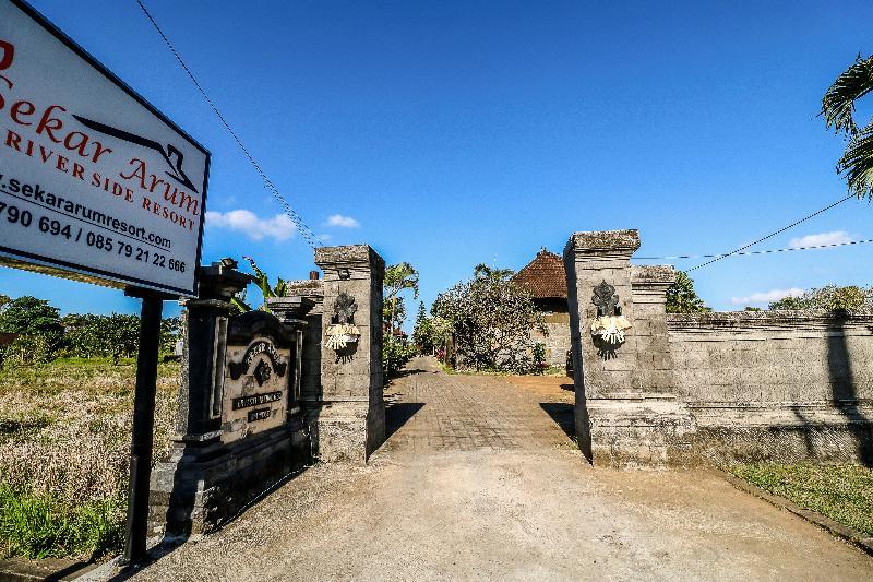 Sekar Arum Riverside Resort In Canggu Tanah Lot  Luaran gambar